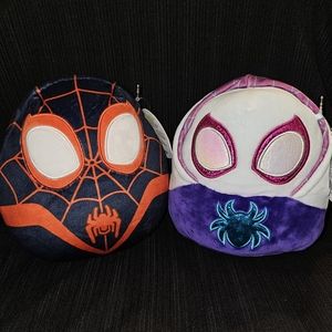 Marvel Spider-Verse Miles Morales & Ghost-Spider Squishmallows